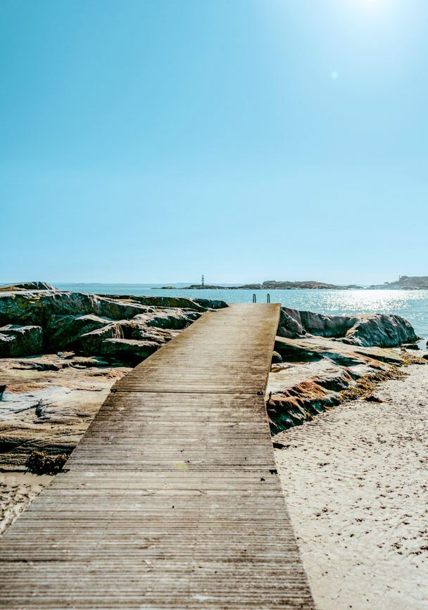 Schweden Hönö Strandweg