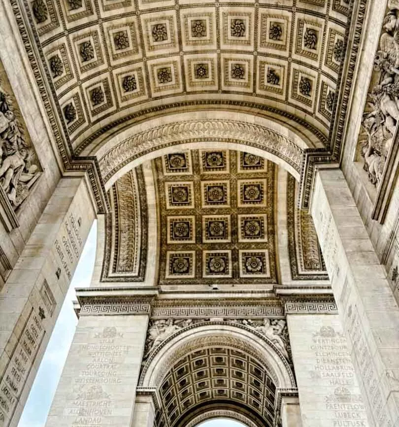 unter dem triumphbogen in paris Unter dem Triumphbogen in Paris