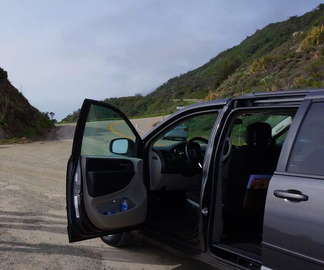 usa mietwagen van fuer 5 personen