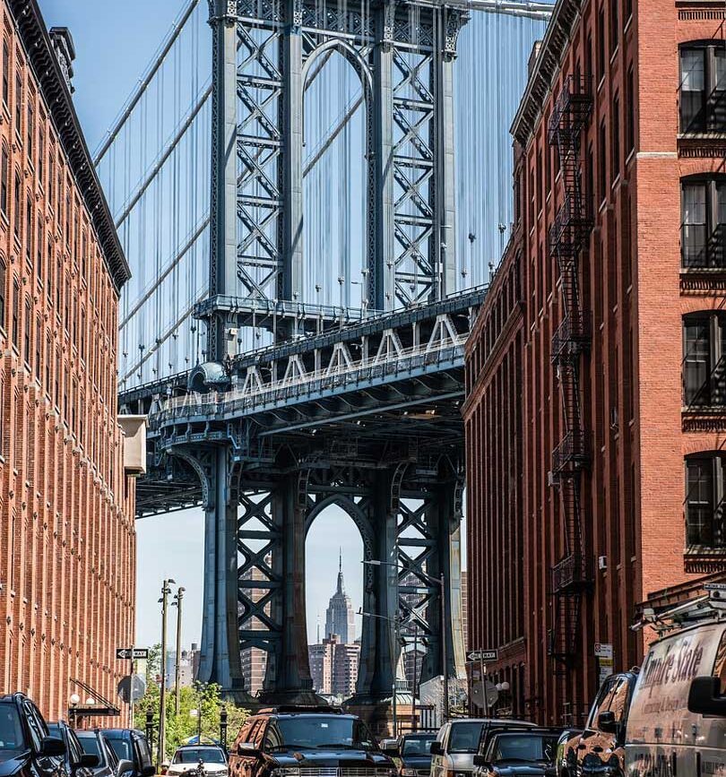 New York Städtetrip DUMBO Manhattan Bridge