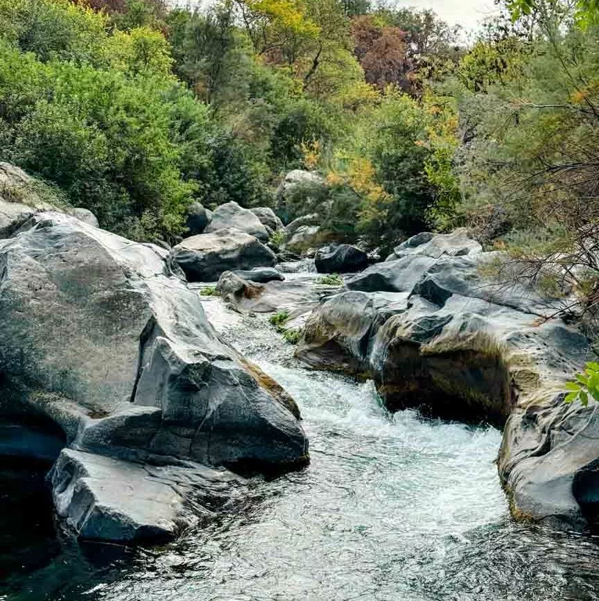 alcantara canyon fluss