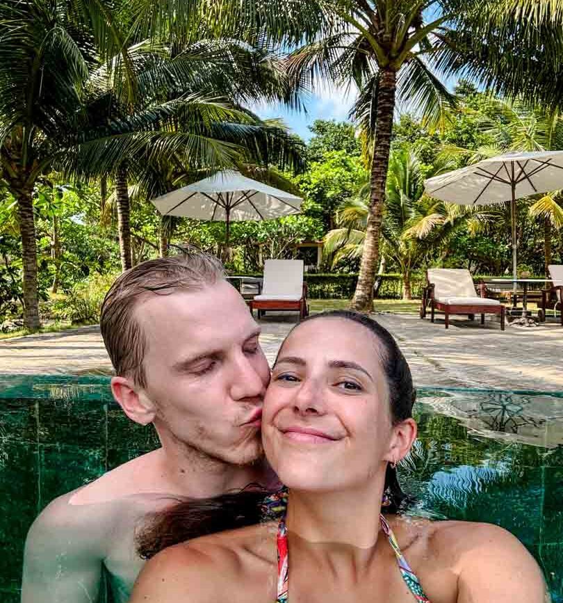 am pool relaxen bei poulo condor boutique resort spa