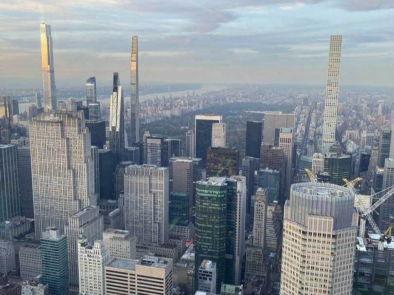 Ausblick vom Summit One in New York