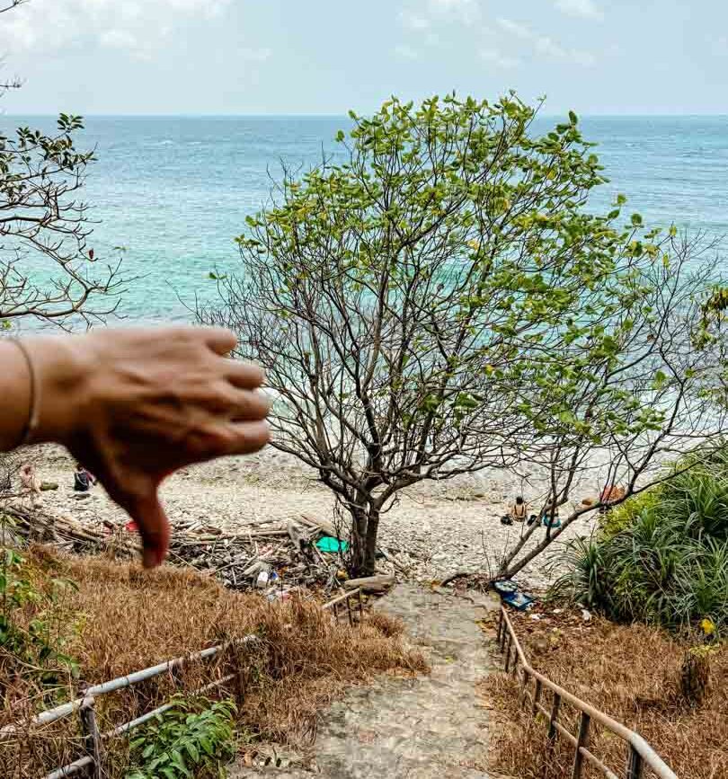 bai ong dung strand war sehr vermuellt