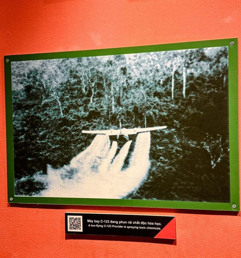 bild von agent orange in ho chi minh stadt
