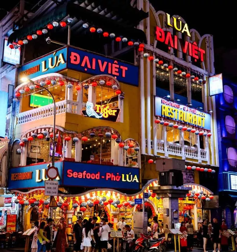 bui vien walking street ho chi minh stadt Bui Vien Walking Street, Ho-Chi-Minh-Stadt