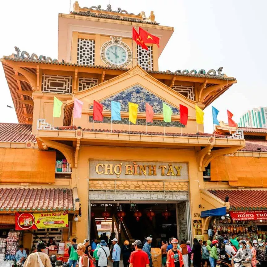 cho binh tay eingang in ho chi minh stadt Cho Binh Tay-Eingang in Ho-Chi-Minh-Stadt
