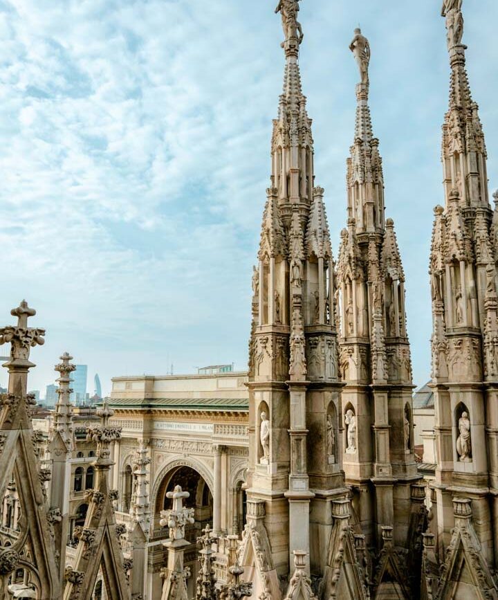 Domterrasse des Mailänder Doms, Mailand