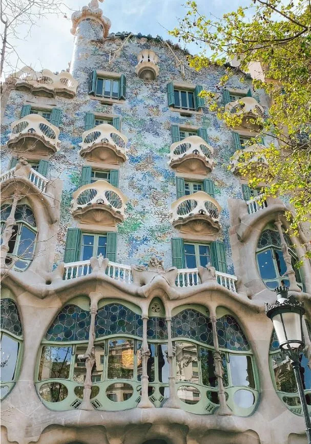 Fassade Casa Battló in Barcelona