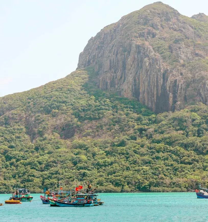 Fischerdorf auf Con Dao