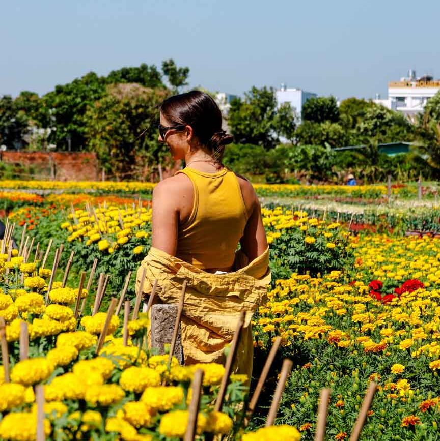 flower village in can tho vietnam 2