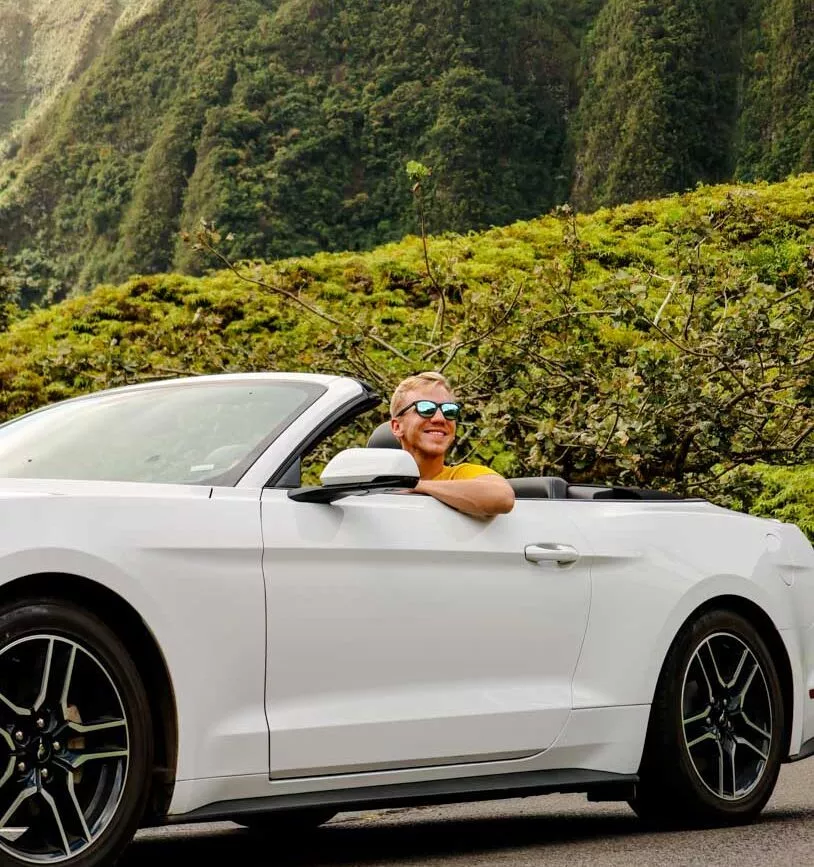 hawaii mietwagen cabrio auf oahu