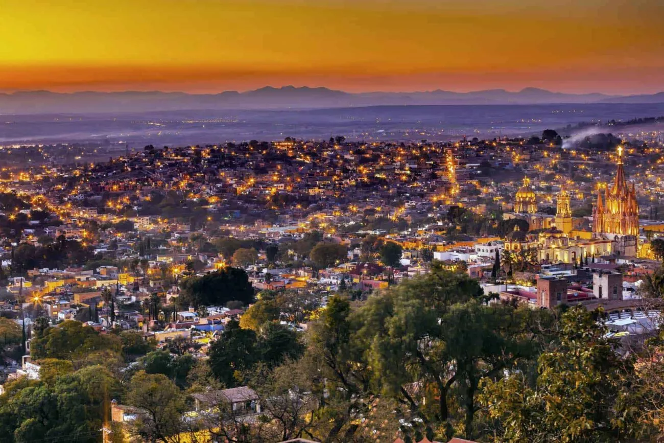 mexiko blick auf san miguel de allende mexiko blick auf san miguel de allende