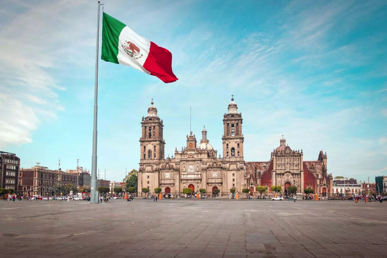 mexiko stadt plaza zocalo kathedrale mexiko stadt plaza zocalo kathedrale
