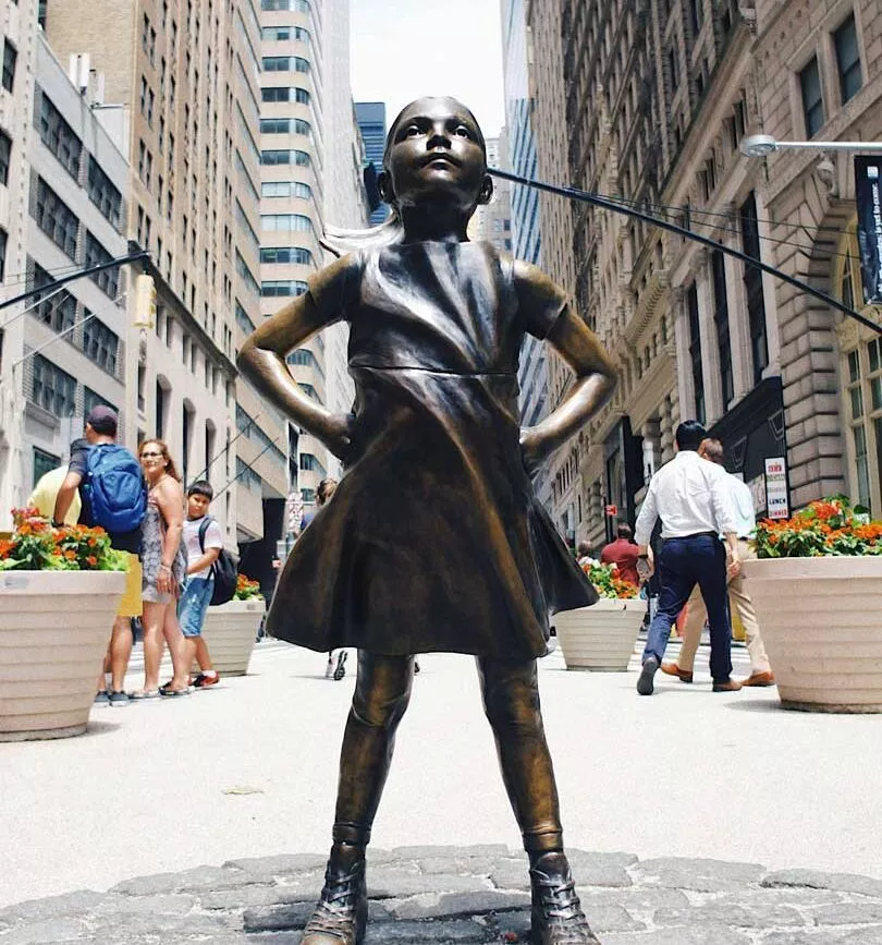 new york staedtetrip fearless girl new york staedtetrip fearless girl