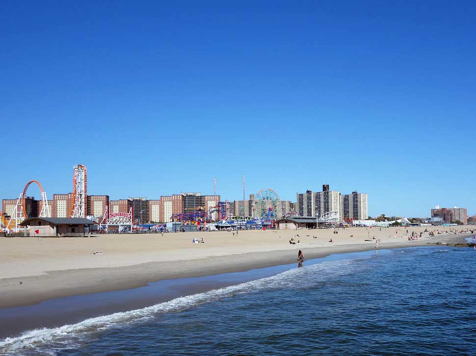 new york staedtetrip strand coney island New York Städtetrip Strand Coney Island