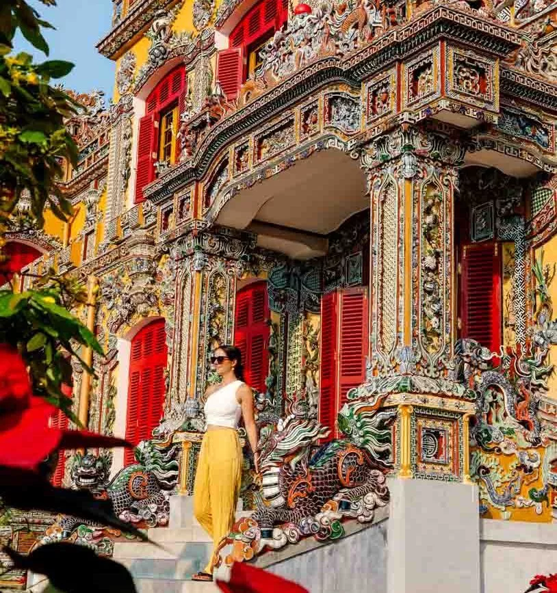 palast in hue vietnam