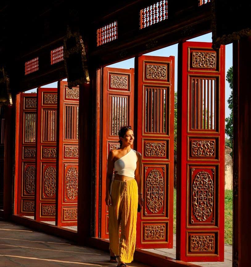 palastanlage des kaisers in hue