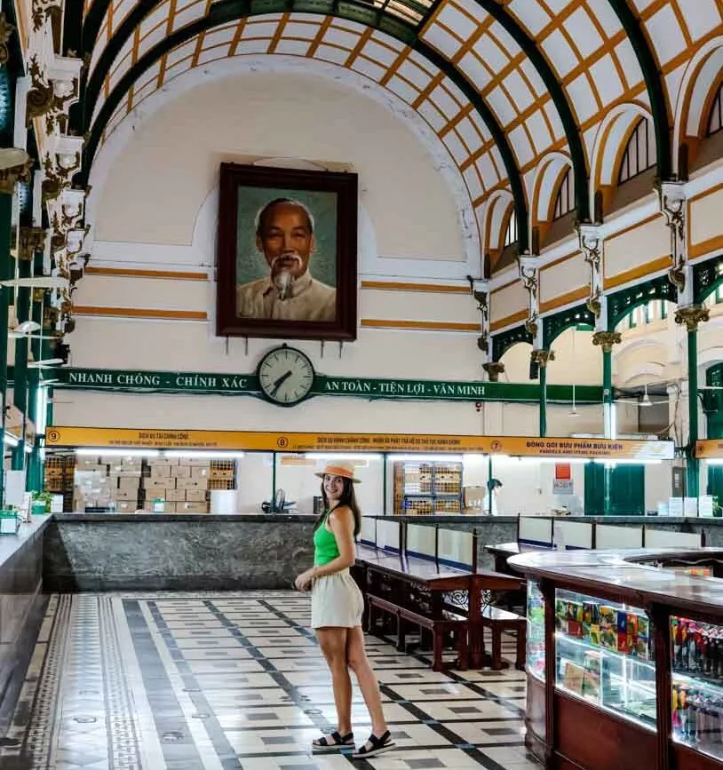 postamt in ho chi minh stadt sehr sehenswert Postamt in Ho-Chi-Minh-Stadt, sehr sehenswert