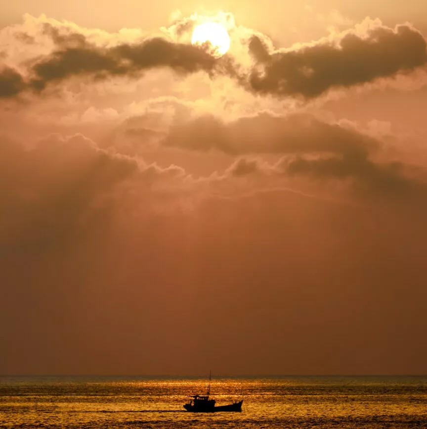 Sonnenuntergang auf Con Dao