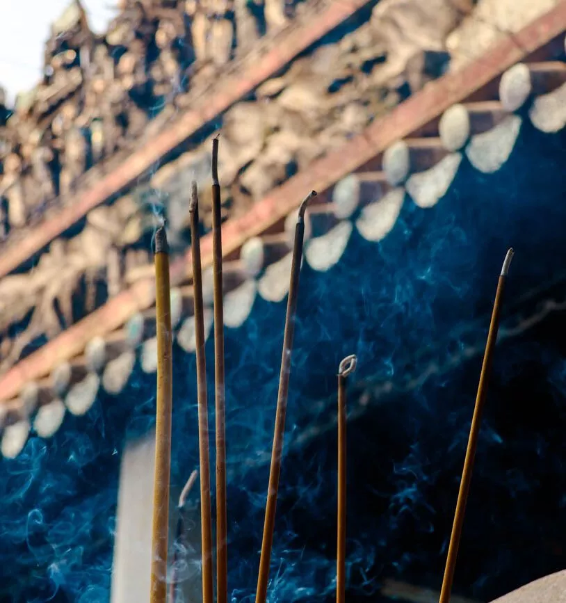 thien hau tempel in china town ho chi minh city raeucherstaebchen Thien Hau Tempel in China Town, Ho-Chi-Minh-City Räucherstäbchen