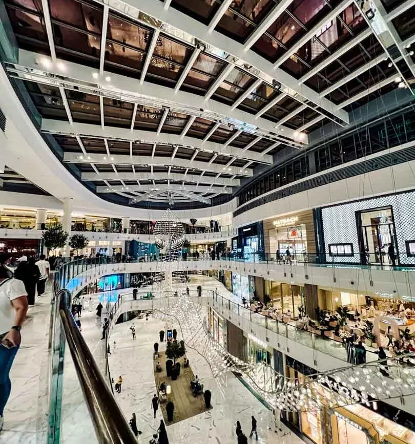 UAE Dubai Mall von innen