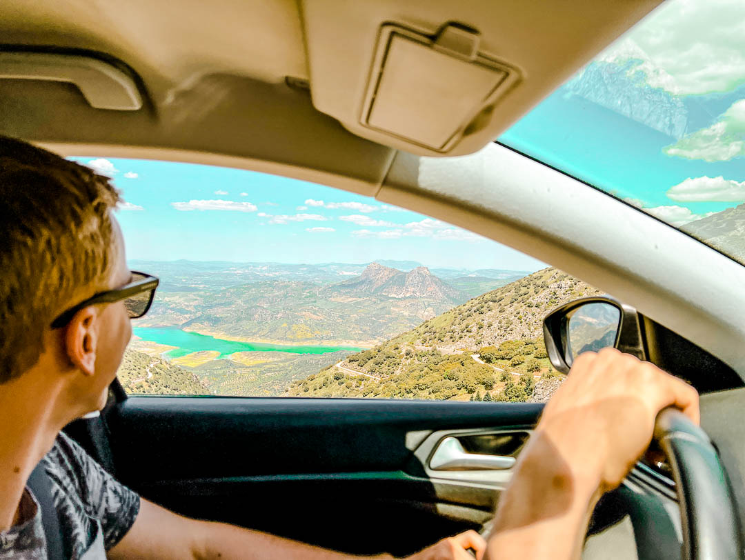 unterwegs mit dem mietwagen in andalusien