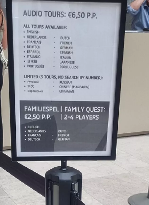 Amsterdam Rijksmuseum Preisübersicht