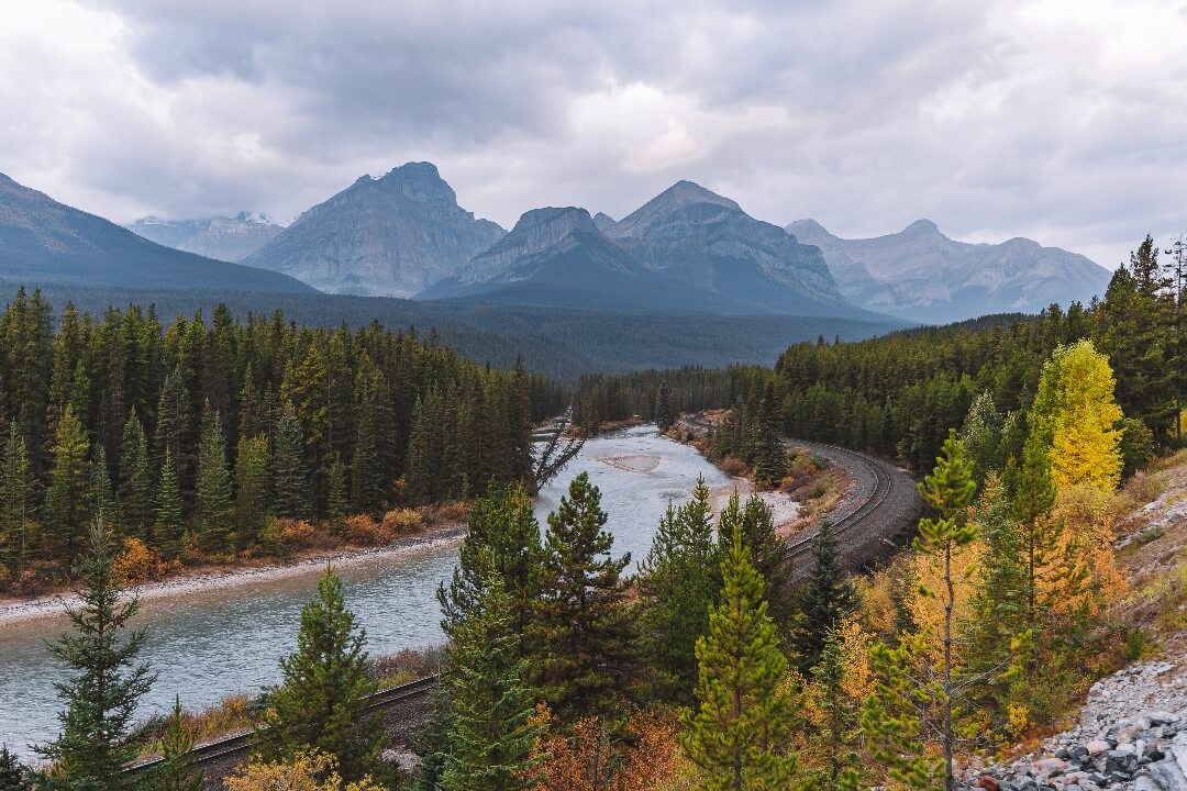 bow valley morants curve Banff Bow Valley Morant's Curve