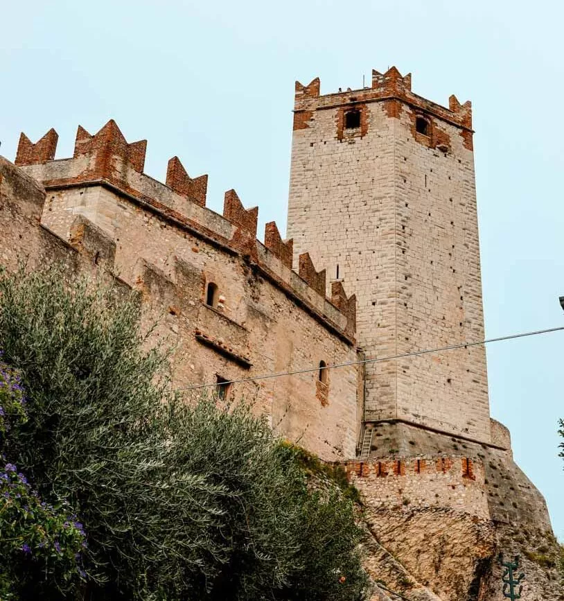 burg in malcesine burg in malcesine