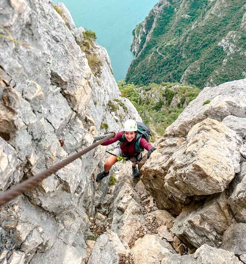 Einfacher Klettersteig Ferrato Fausto Susatti