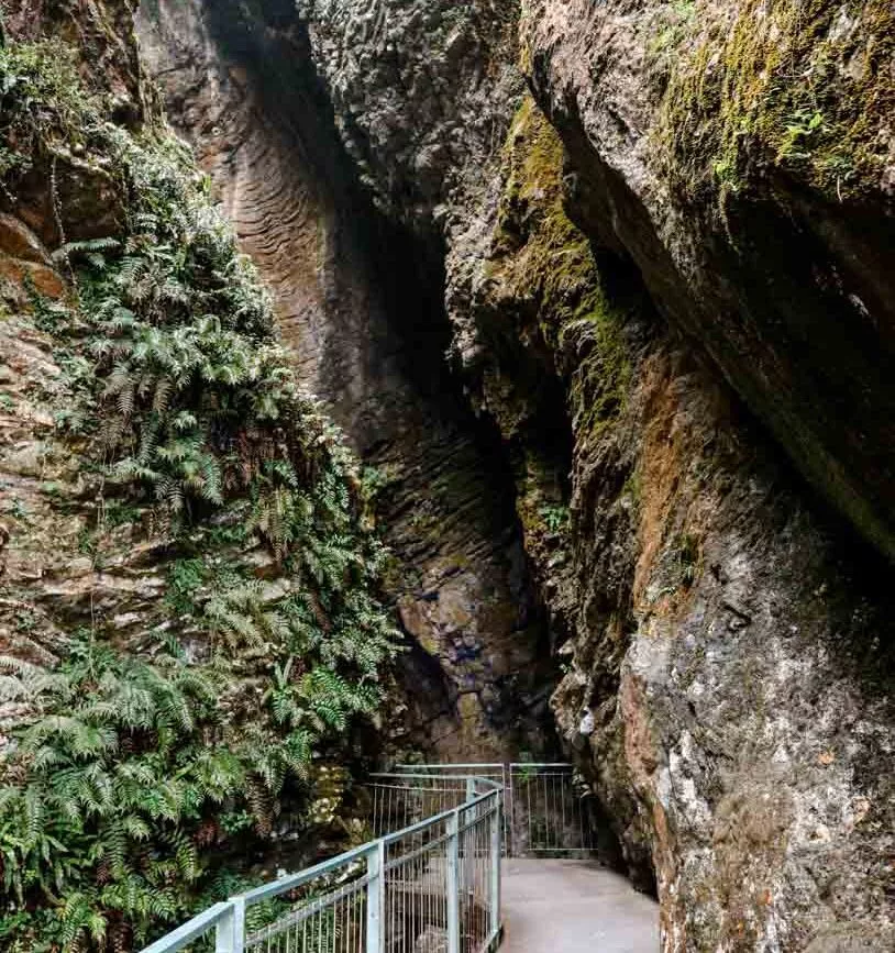 eingang zum varone wasserfall