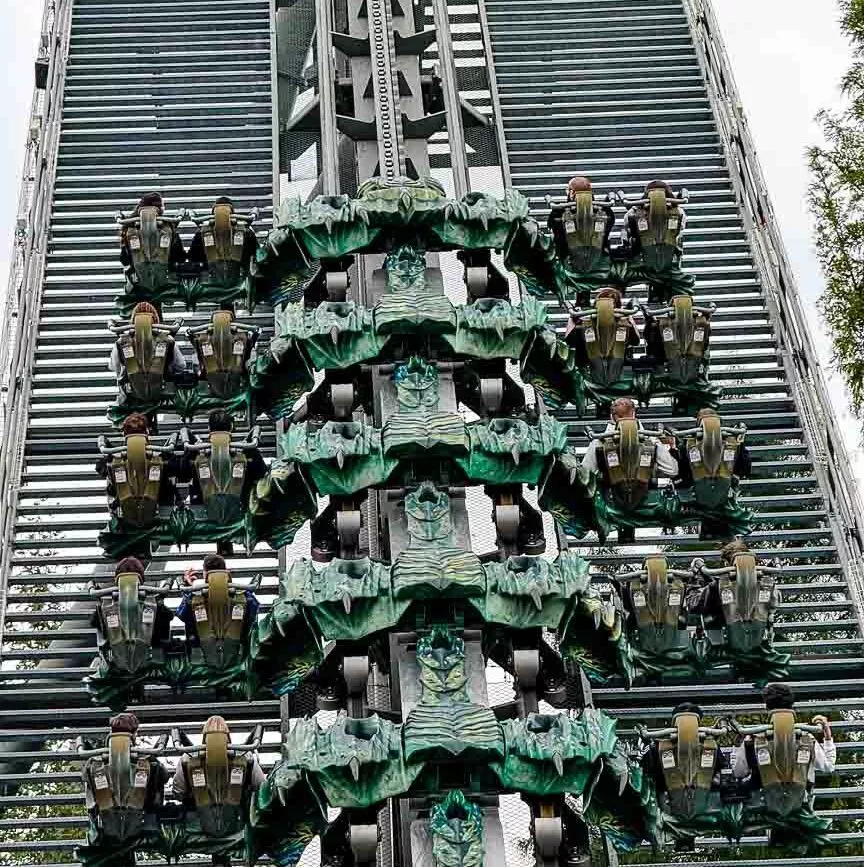 gardaland raptor achterbahn