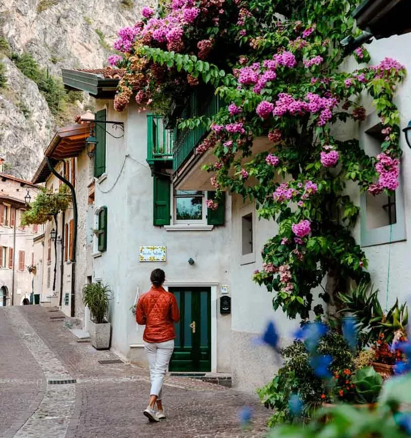 gassen in limone am gardasee