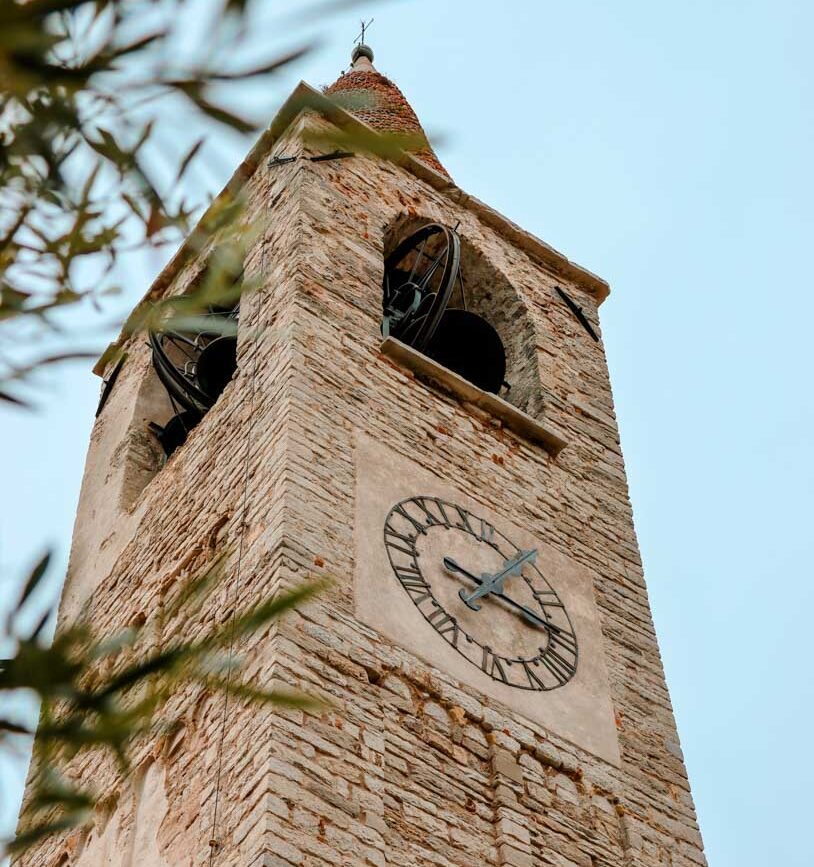 Kirchturm in Pieve am Gardasee