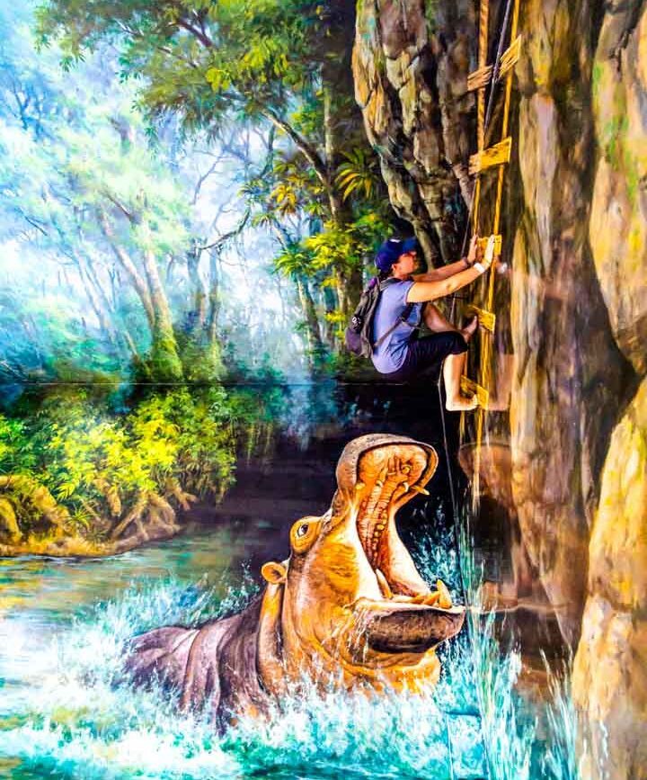 Malaysia Langkawi 3d Museum Nilpferd