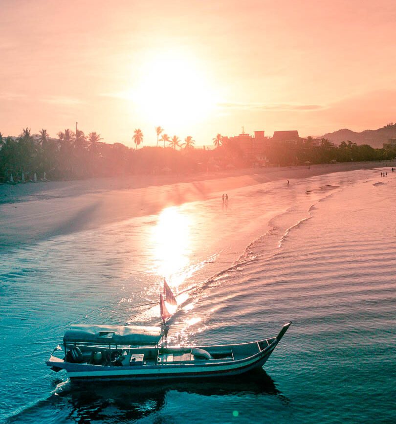 Malaysia Langkawi Cenang Beach Sonnenuntergang 2