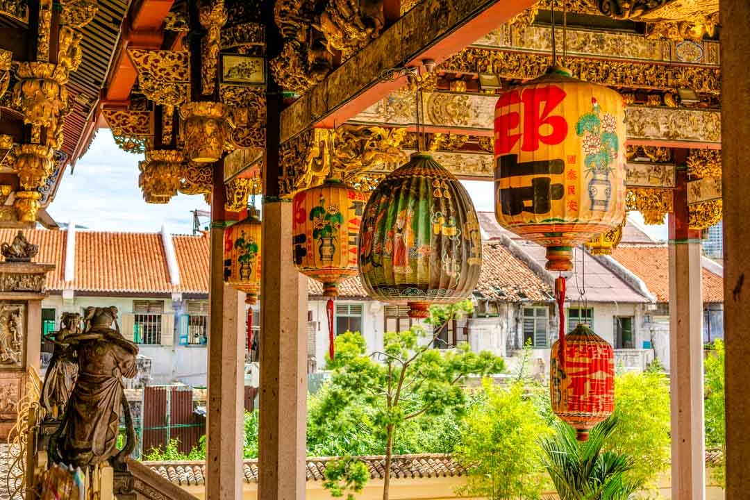 Malaysia Penang Details Khoo Kongsi