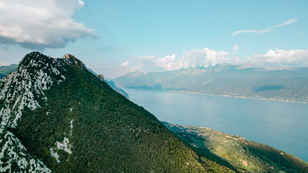 monte castello di gaino am gardasee tolle wanderung mit ausblick