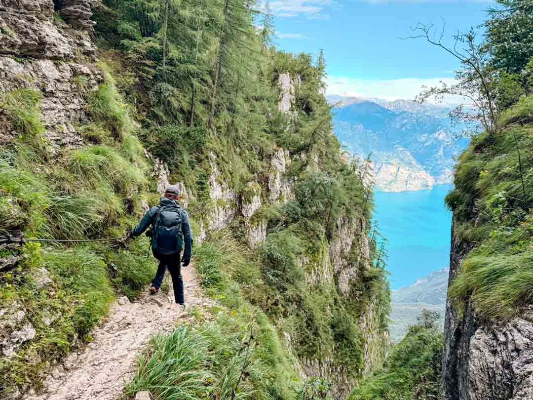 panoramawanderung sentiero del ventrar beim monte baldo panoramawanderung sentiero del ventrar beim monte baldo