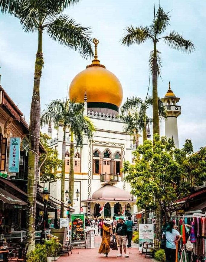 Singapur Kampong Gelam Moschee