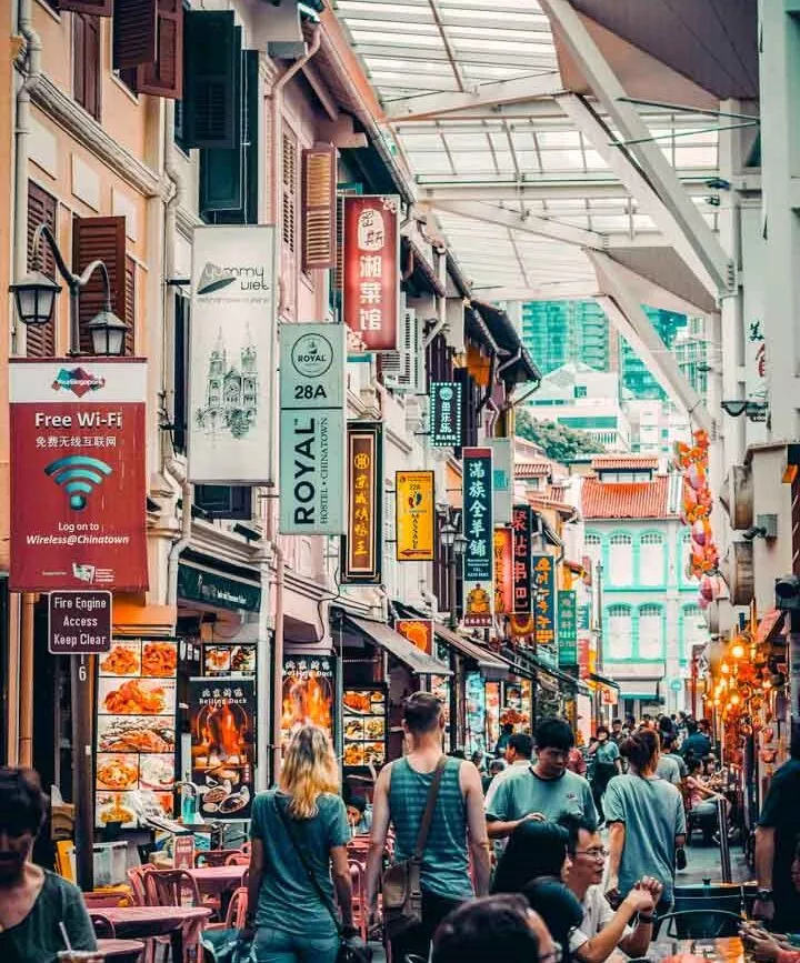 Singapur Straße Chinatown 2