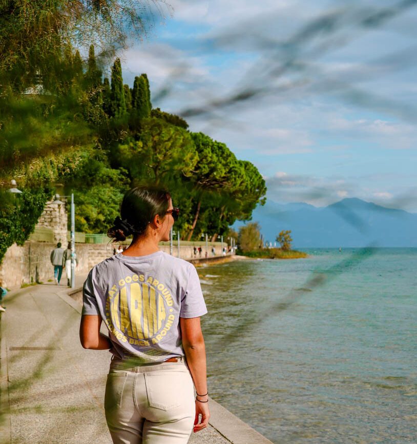 Spaziergang an die südliche Halbinselspitze bei Sirmione