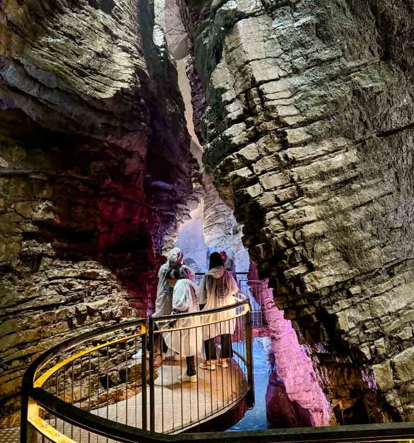 varone wasserfall in der schlucht am gardasee
