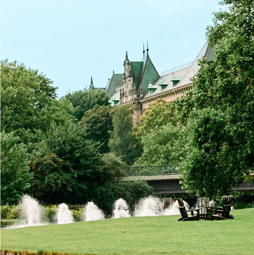 Wiese vor der Strafjustiz, Planten un Blomen, Hamburg