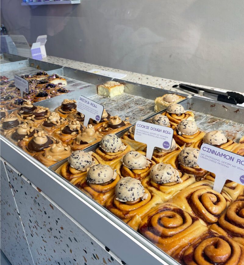 Zimtschnecken bei Cinamood in Hamburg, Schanzenviertel