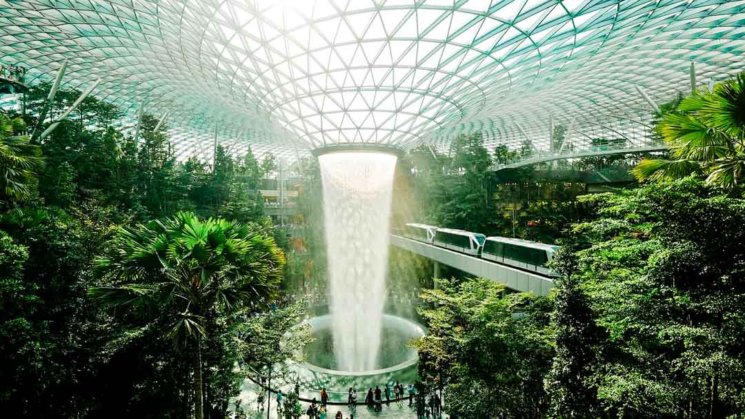 Singapur Changi The Jewel Singapur Changi The Jewel
