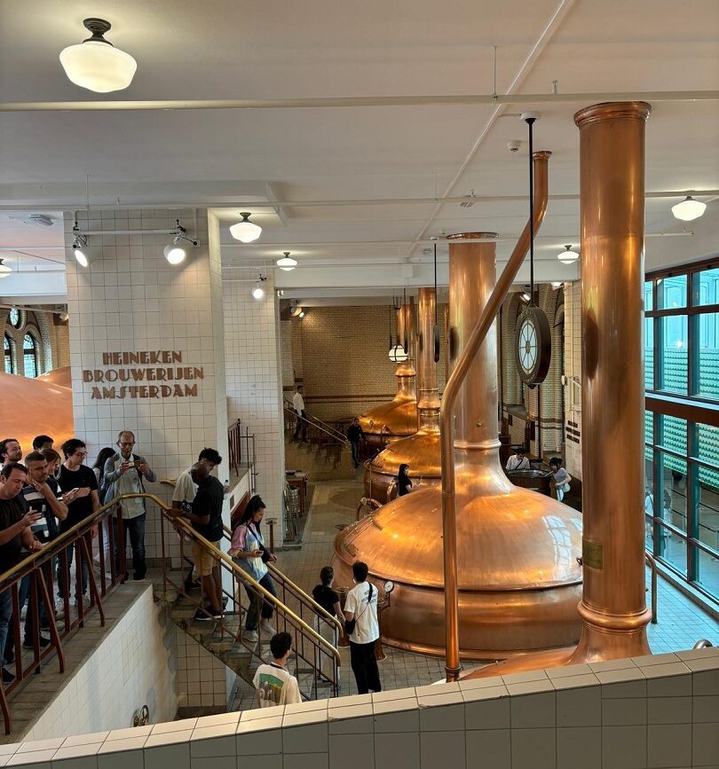 amsterdam heineken braukessel