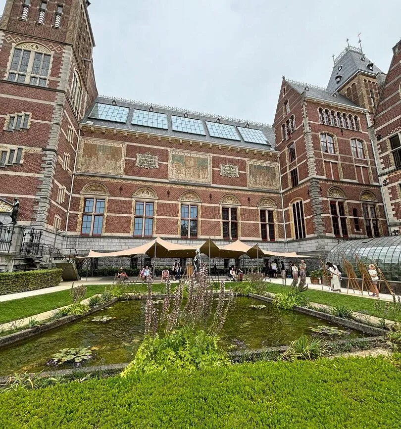Amsterdam Rijksmseum Garten