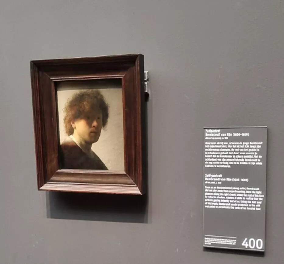 Amsterdam Rijksmseum Selbstporträt Rembrandt
